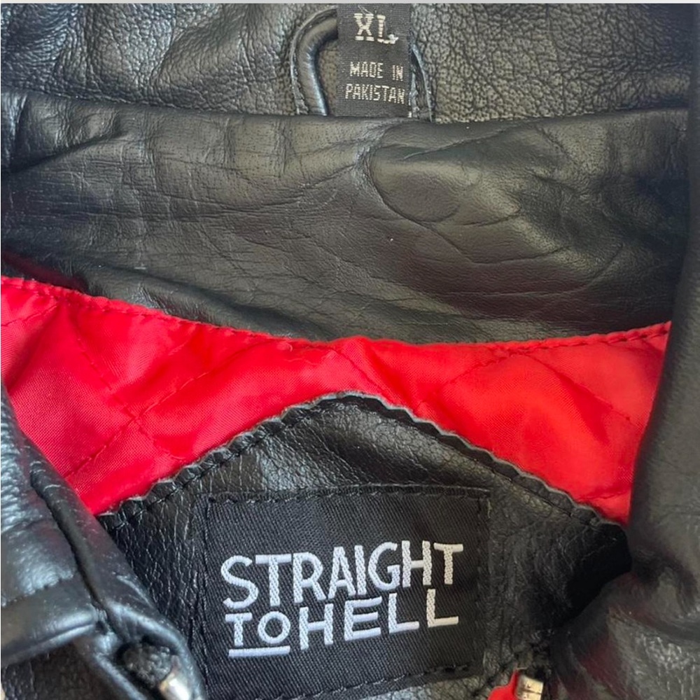 Straight to Hell Belmont Leather Jacket - Picture 3 of 8